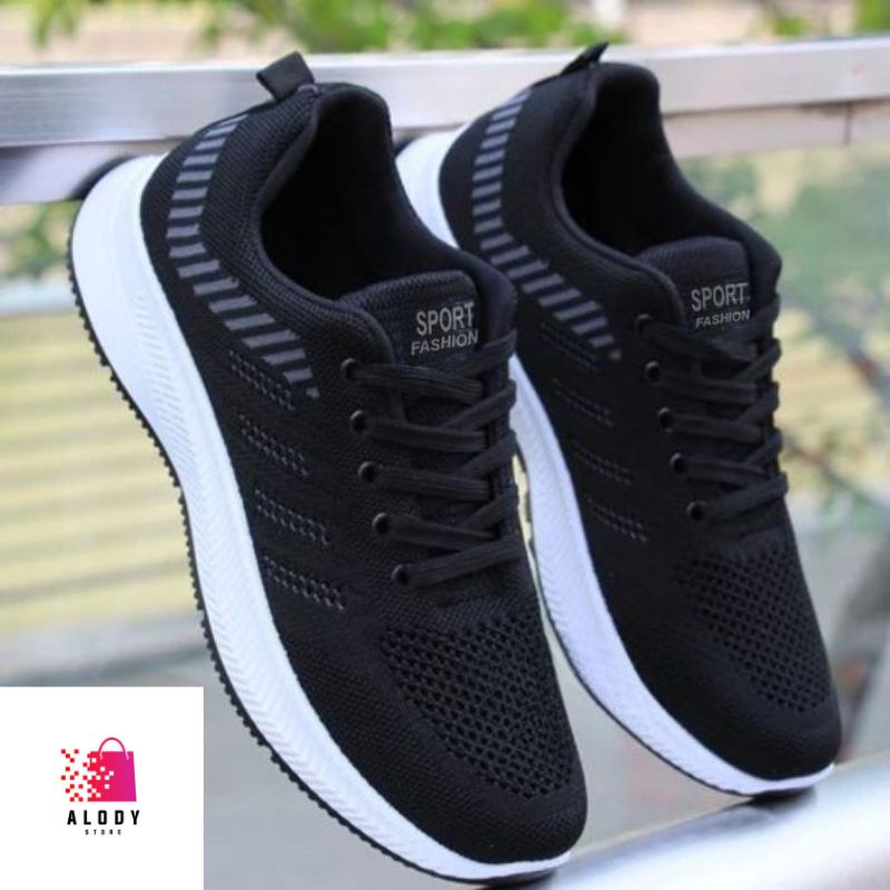 Sepatu Pria Sneakers Running Fashion Jems Sporty  Kekinian / Alody Collection