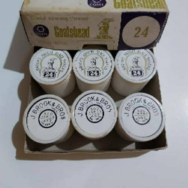 Size 24 Benang Layangan Jadul Cap Kambing Atau Cap Domba