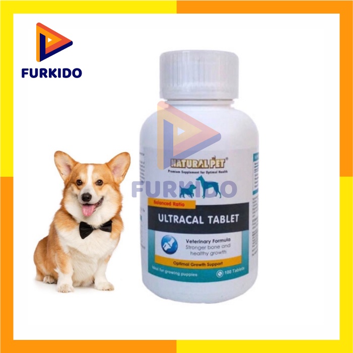 Ultracal Kalsium Anjing / chewable calcium tablets for puppy