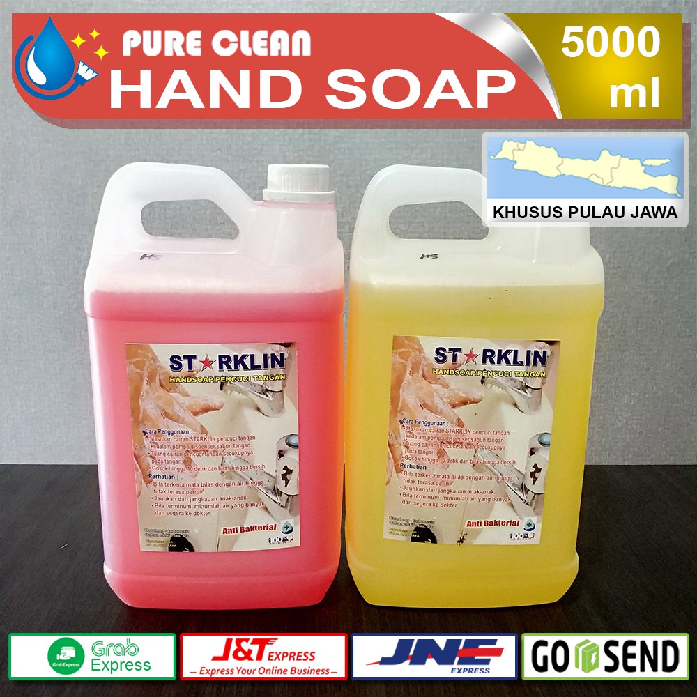 Sabun Cuci Tangan HAND SOAP HANDSOAP 5L 1 Galon KONSENTRAT