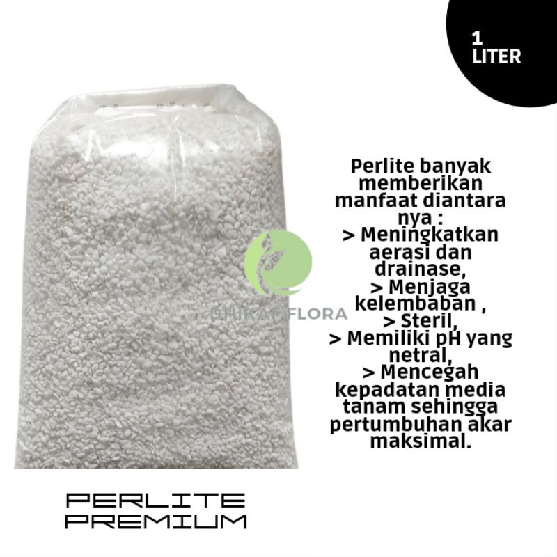 Perlite 1 Liter Media Tanam Premium