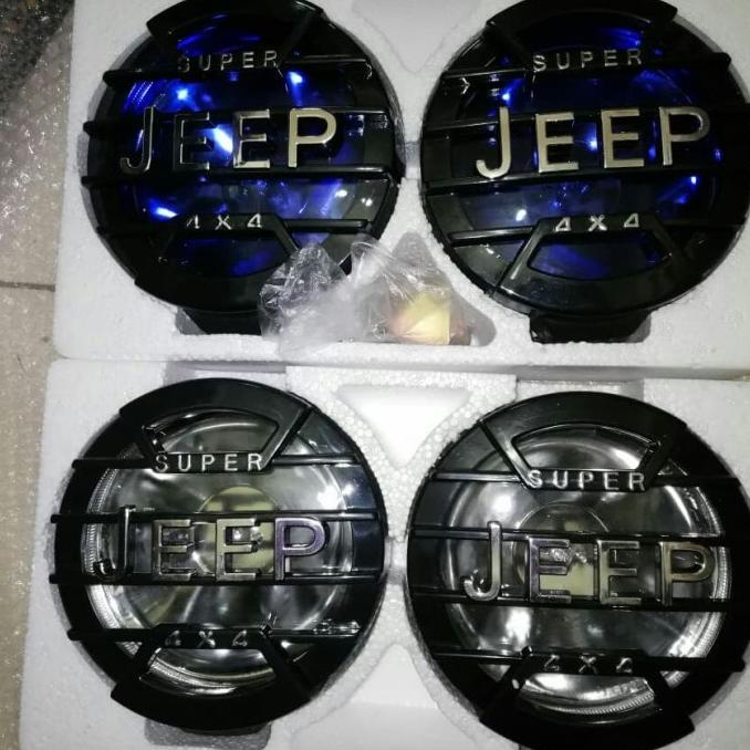 Foglamp Mobil Jeep 4X4 Lampu Depan Tembak Sorot Jeep