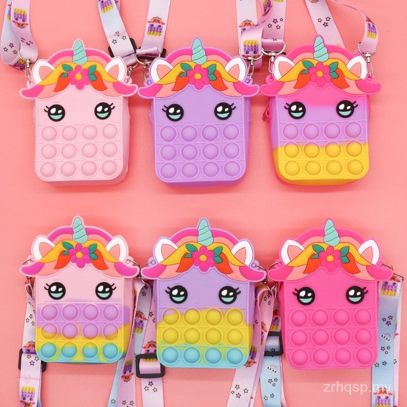 Tas Pop It Anak Perempuan motif Lucu Grosir Murah