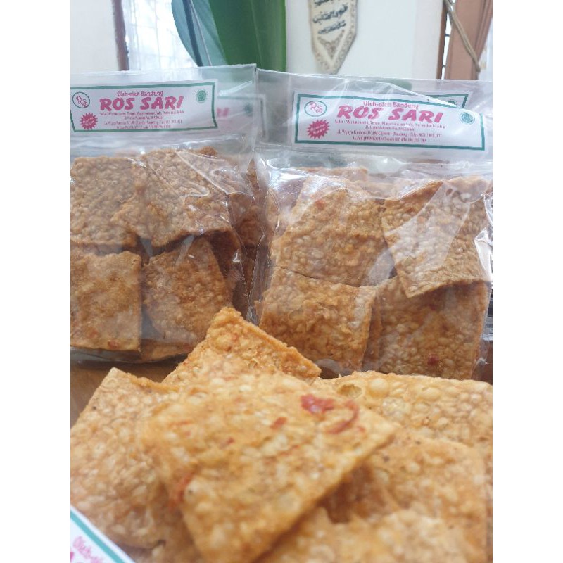 Best Seller Tempe Goreng Manis Pedas 250gr Oleh Oleh Bandung