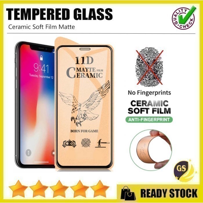 INFINIX S5 S5 LITE / SMART 4 SMART 5 SMART 6 / NOTE 7 LITE NOTE 7 / ZERO 5G Tempered Glass Ceramic Matte Anti Glare Anti Gores