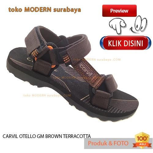 CARVIL OTELLO sandal pria casual sandal gunung slide