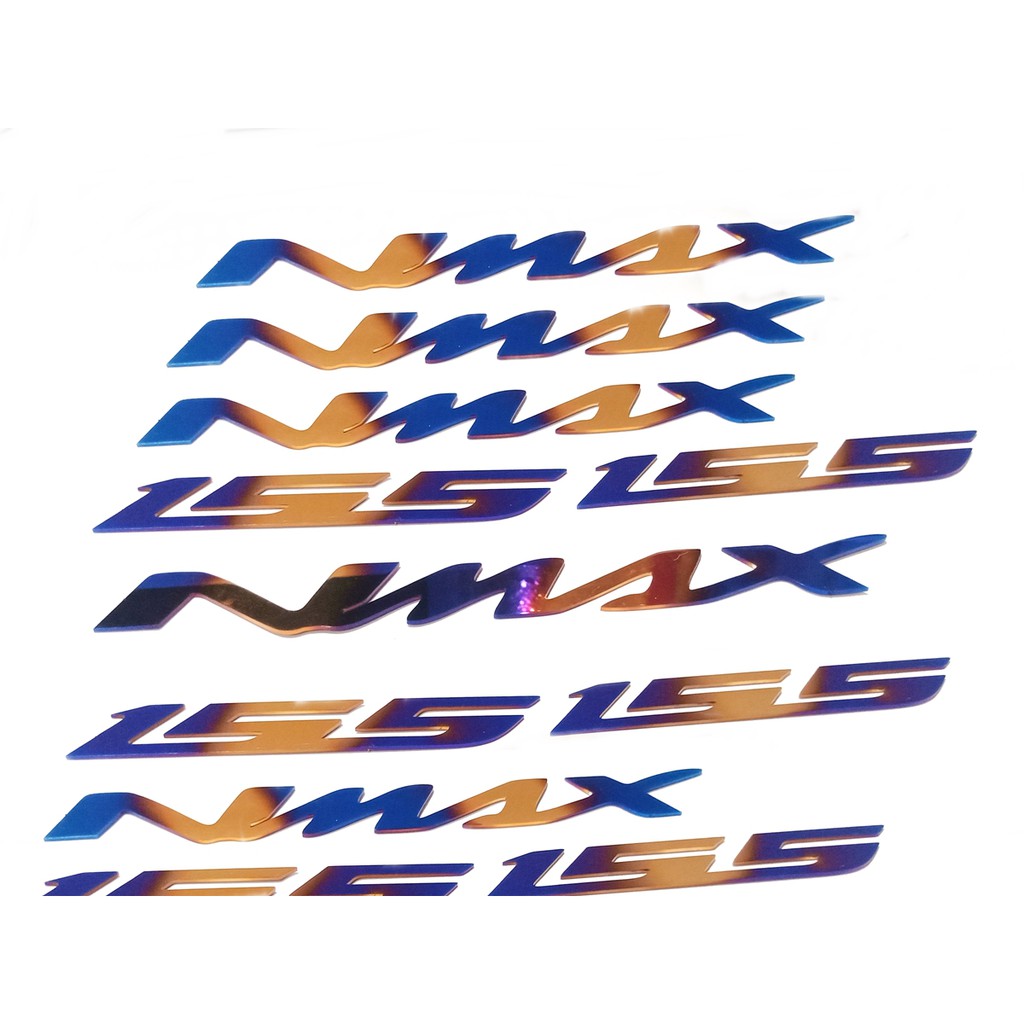 EMBLEM TWOTONE PCX - NMAX-SCOOPY-VARIO 150-CLICK-BEAT LOGO MOTOR TWOTONE
