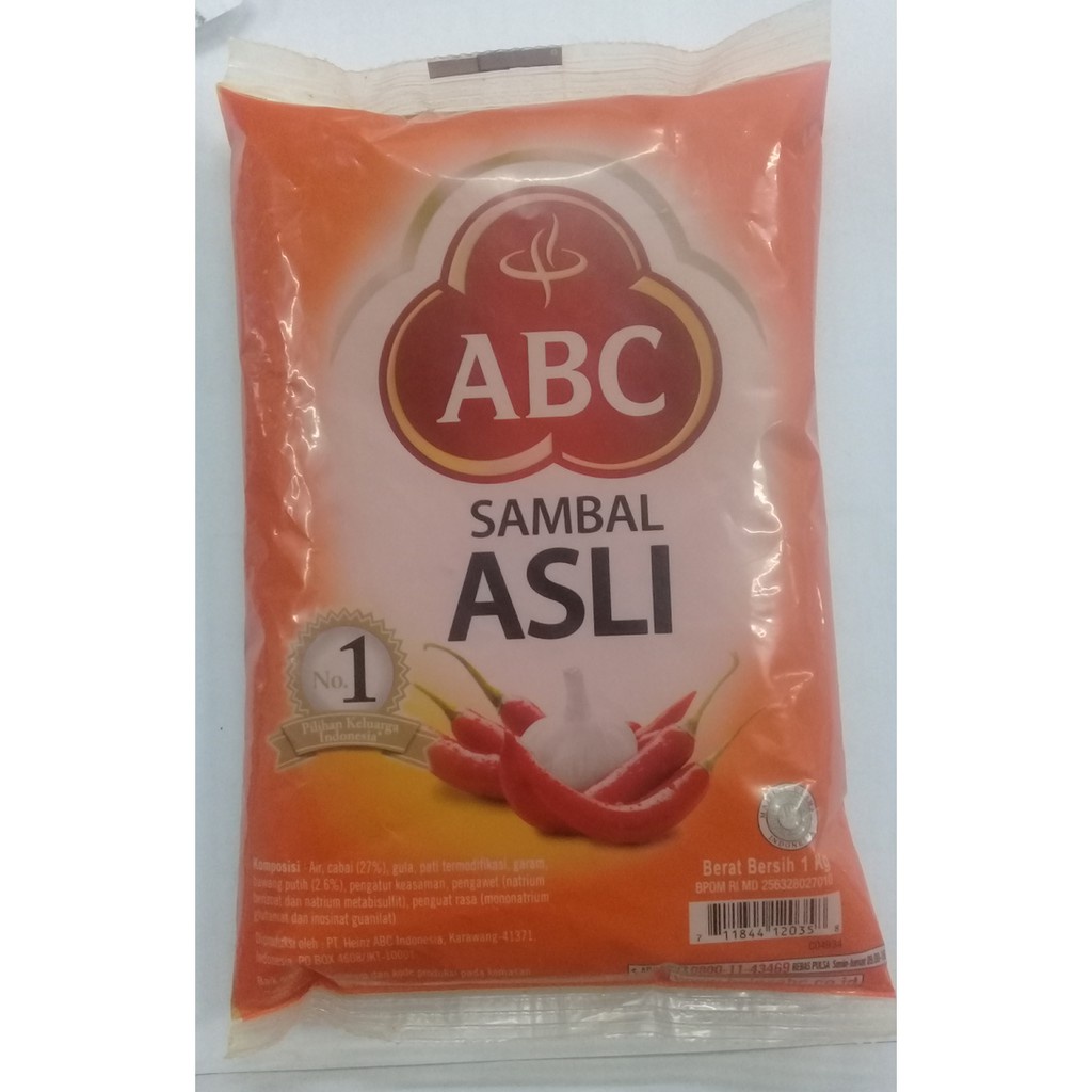 

ABC sambal refill 1 kg
