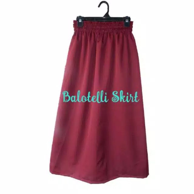 Rok polos panjang wolfis/ rok wolfis plos/ rok wolfis skirt/ rok woolpeach polos payung panjang