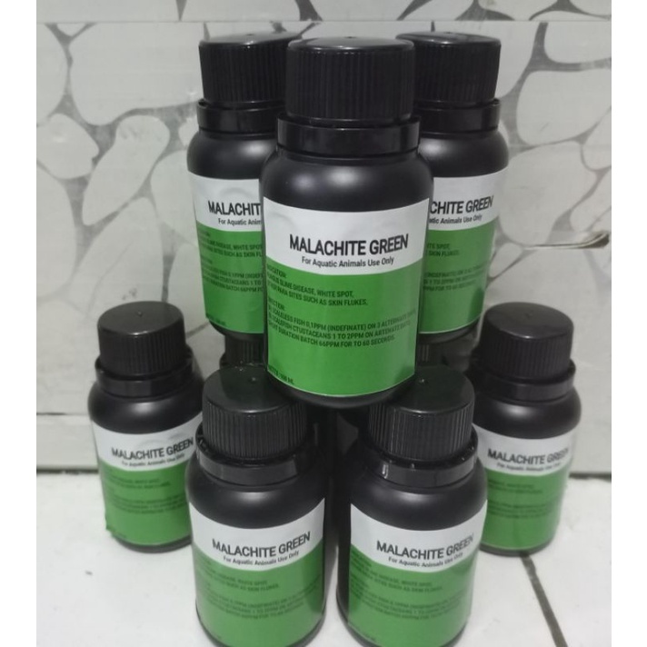 MALACHITE GREEN 100 ml obat jamur ikan / malachite green / obat jamur ikan / obat hijau / obat ikan / obat Fmg / Fmg