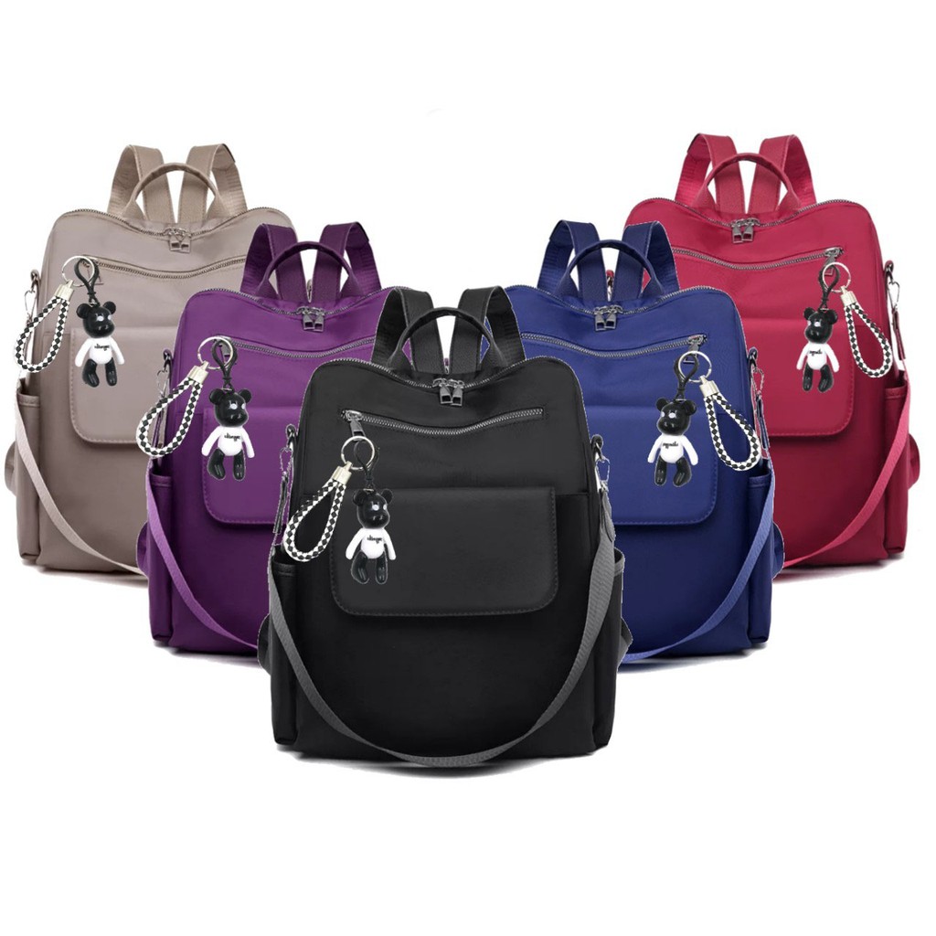 Tas Ransel Batam Wanita Cantik Import 5 warna Ransel Azela D20183 FASHION WANITA RESTOK 2541 cimora