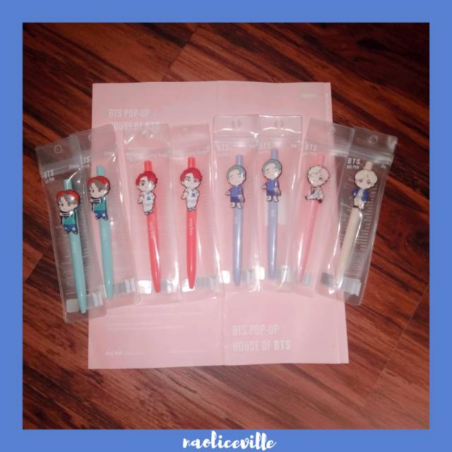 official BTS gel pen | HOUSE OF BTS