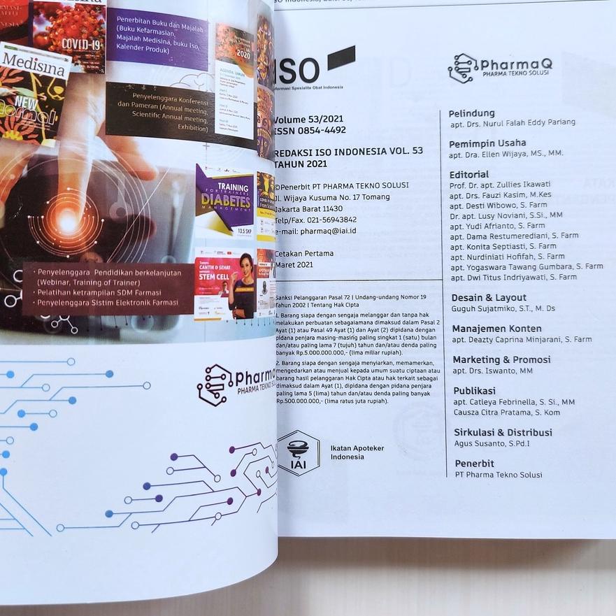 limited Edition✔️PAKET LENGKAP 4 BUKU FARMASI DASAR FARMAKOPE 3 ISO FORMULARIUM NASIONAL ILMU MERACI