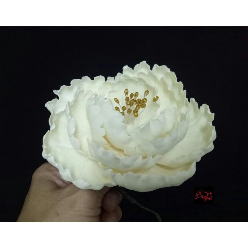 

(427/PPEGB2) Gumpaste Flower Sugar Flower/Bunga Gumpaste Peoni