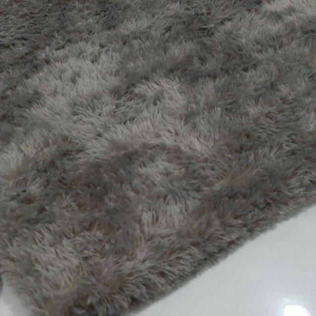 [lantai]karpet Bulu Rasfur 150 X 200 Tebel 4cm Anti Slip Isi Busa Anti Rontok Empuk Halus Tebal