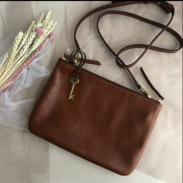 Fossil Brown Crossbody