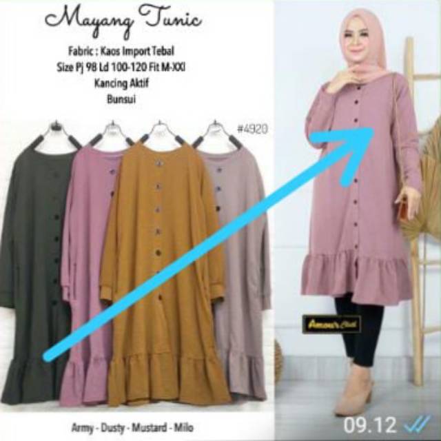 mayang tunik