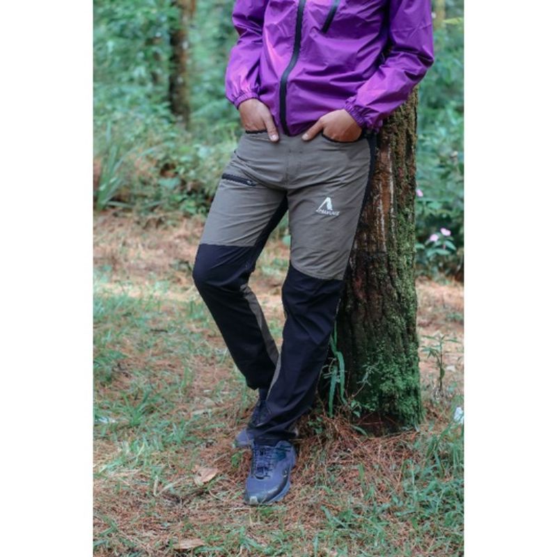 Celana Panjang Outdoor Gunung Merk Pelvoux Seri Pelmo Lawz Quickdry Cepat Kering Elastis Dry Fit