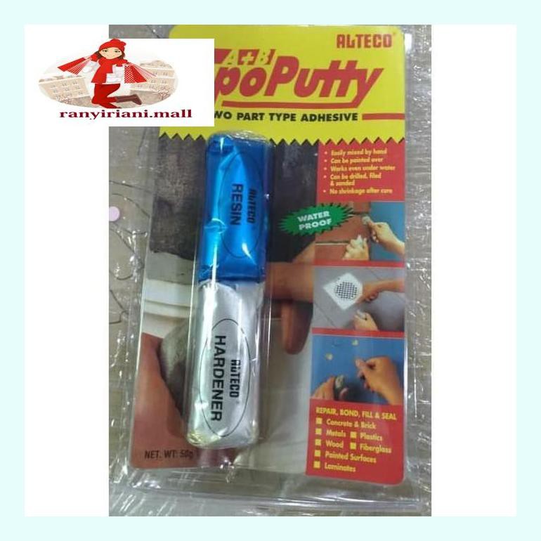

510Fsjbran Lem Porting Resin Epoxy Alteco Epo Putty 50Gram Rany5Ckhd