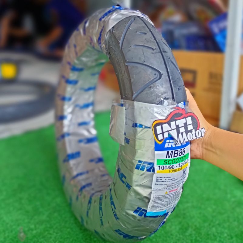 Ban Scoopy DEPAN TUBLES IRC 100 90 RING 12 BAN IRC 1009012 Tubeless 10090 RING 12 BAN SCOOPY 1009012