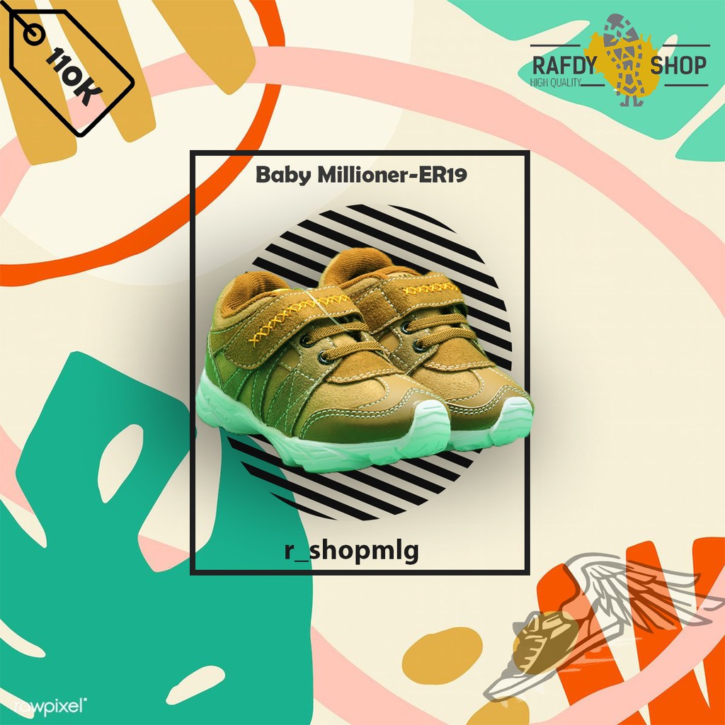 Sepatu Anak Laki-laki Baby Millioner ER19