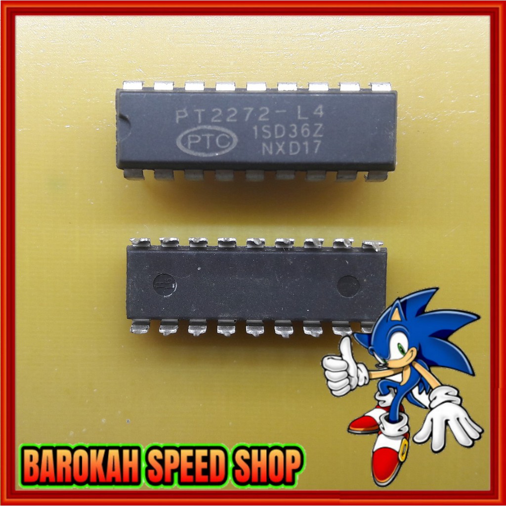 IC PT 2272-M4 Remote Control Decoder IC PT 2272 M4 / L4