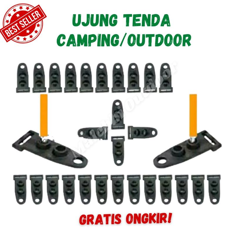 KAKI TENDA CAMPING - STAND FIBER TENDA - STAND TENDA CAMPING