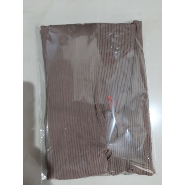 BERGO PLISKET GOTIK/JILBAB MURAH/KHIMAR INSTAN-Plum