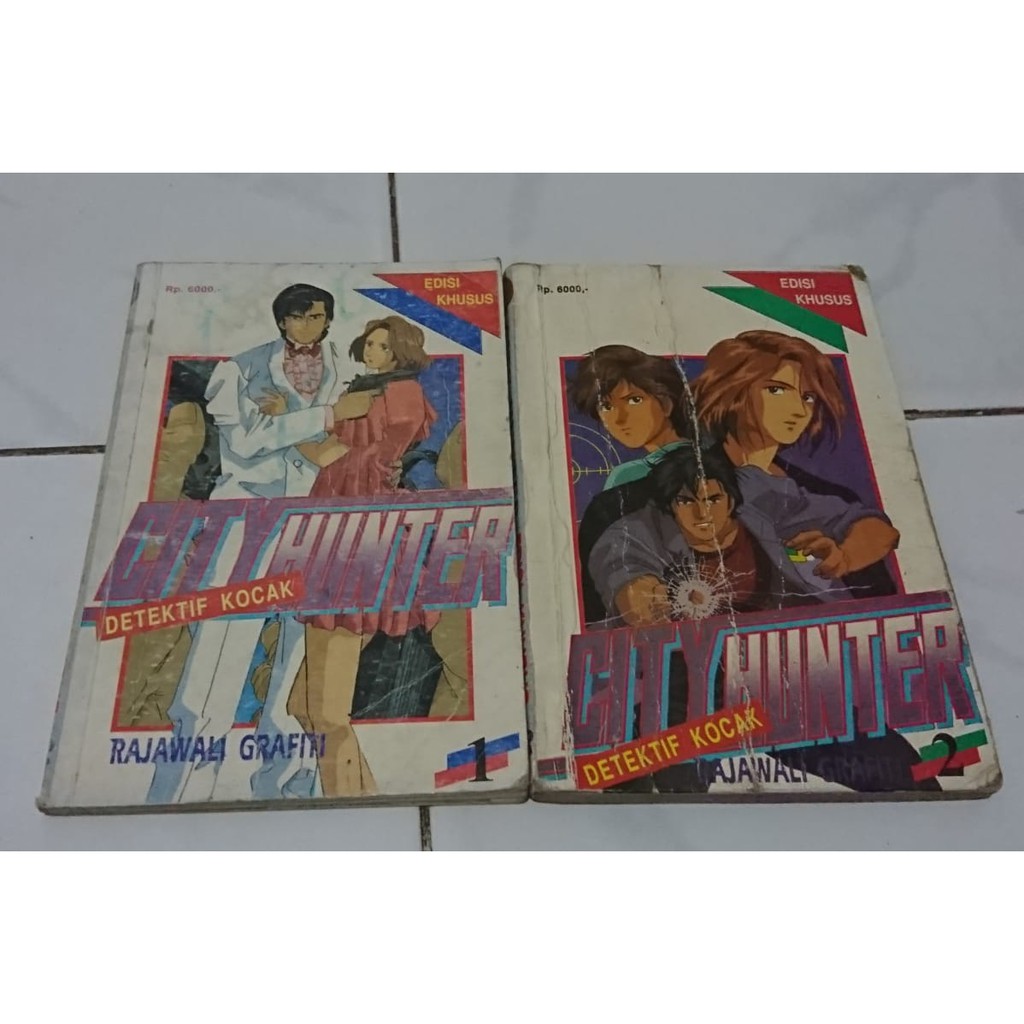 Komik City hunter edisi khusus 1-2 tamat rajawali grafiti stok 2