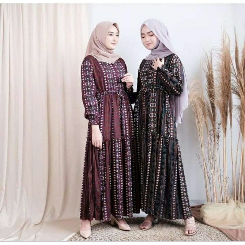 gamis murah Etnik/ Dress etnik / Gamis Grosir