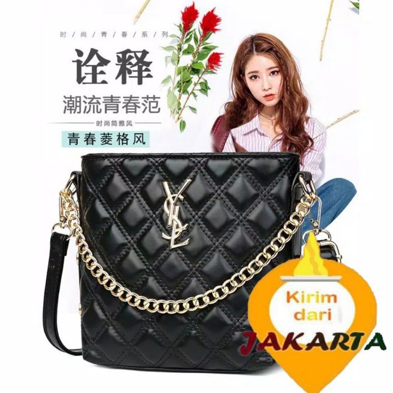 (2PC BISA IKG)GTBI99881338 New Arrival  !!!  Tas Selempang  Tas Wanita Import  Premium Terbaru