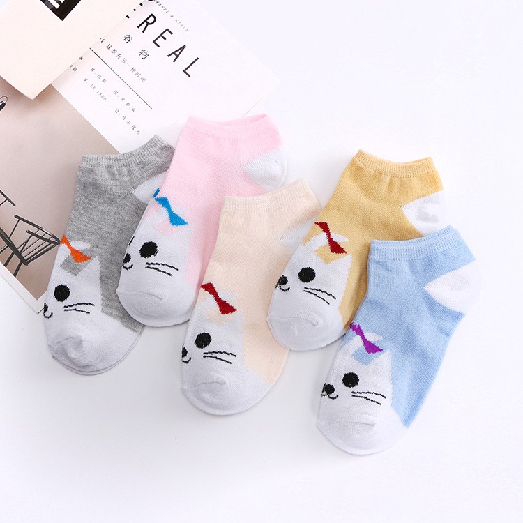 [DZ] KK09 - Kaos kaki Karakter Motif remaja /kaos kaki pendek mata kaki /kaos kaki wanita-3