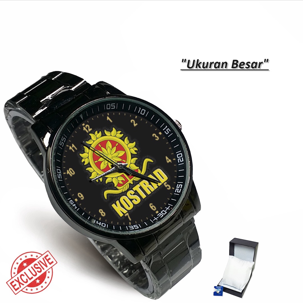 Jam Tangan Rantai Couple TNI KOSTRAD - 3 (Limited Edition)