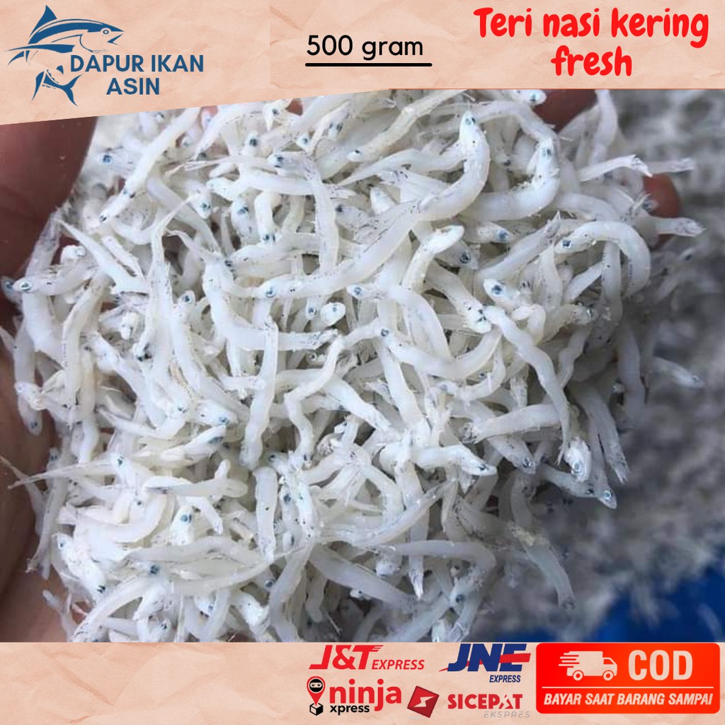 

Ikan Asin Teri Nasi Toge Medan Kering 500 gr