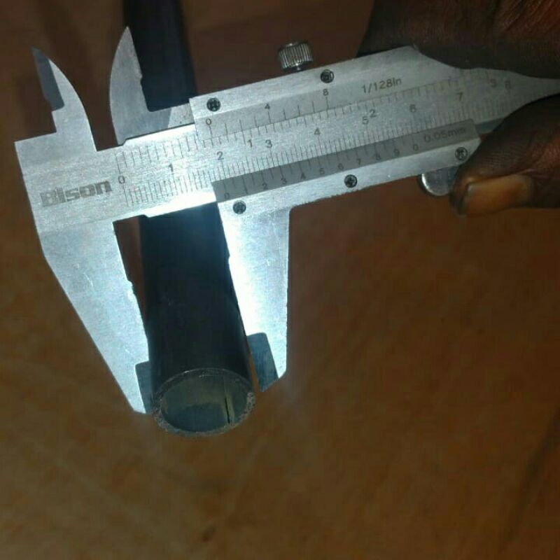 Besi Pipa 1/2 Inch Tebal 2 MM Panjang 100cm