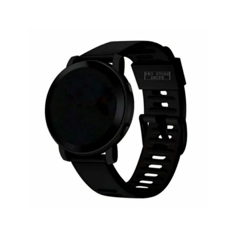 Jam Tangan LED Watch Top Quality Cewek Cowok Digital Strap Rubber Karet Bulat