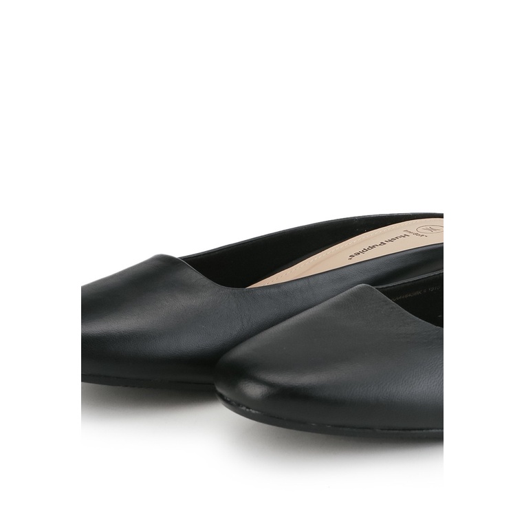 SEPATU SANDAL HEEL KULIT HUSH PUPPIES HEELS WANITA ORIGINAL HITAM HW03