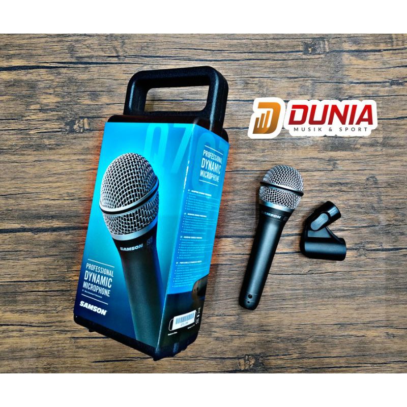 Professional Dynamic Microphone Samson Q7 / Mic Vocal Samson Q7 Original