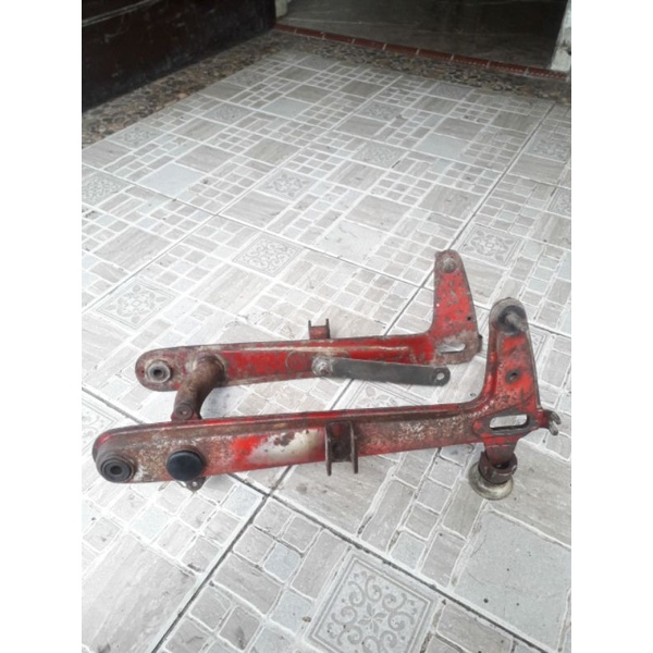 swing arm honda c70 c700 c800 ori second buat shock skok pendek