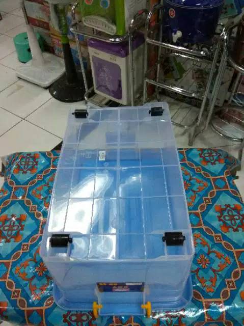 Box container shinpo CB 45 sky 111  kotak penyimpanan roda via gojek serang Cilegon pandeglang