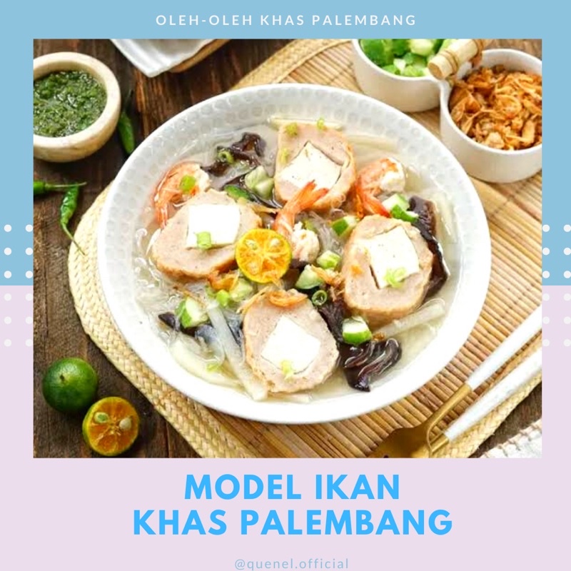 

MODEL IKAN PALEMBANG ASLI MAKANAN KHAS PALEMBANG 5PCS