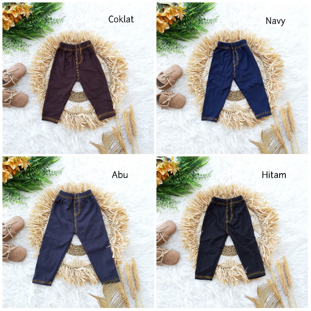 LEGGING DENIM &quot;SWEET&quot; (ADA 2 ETALASE SWEET &amp; BASIC)