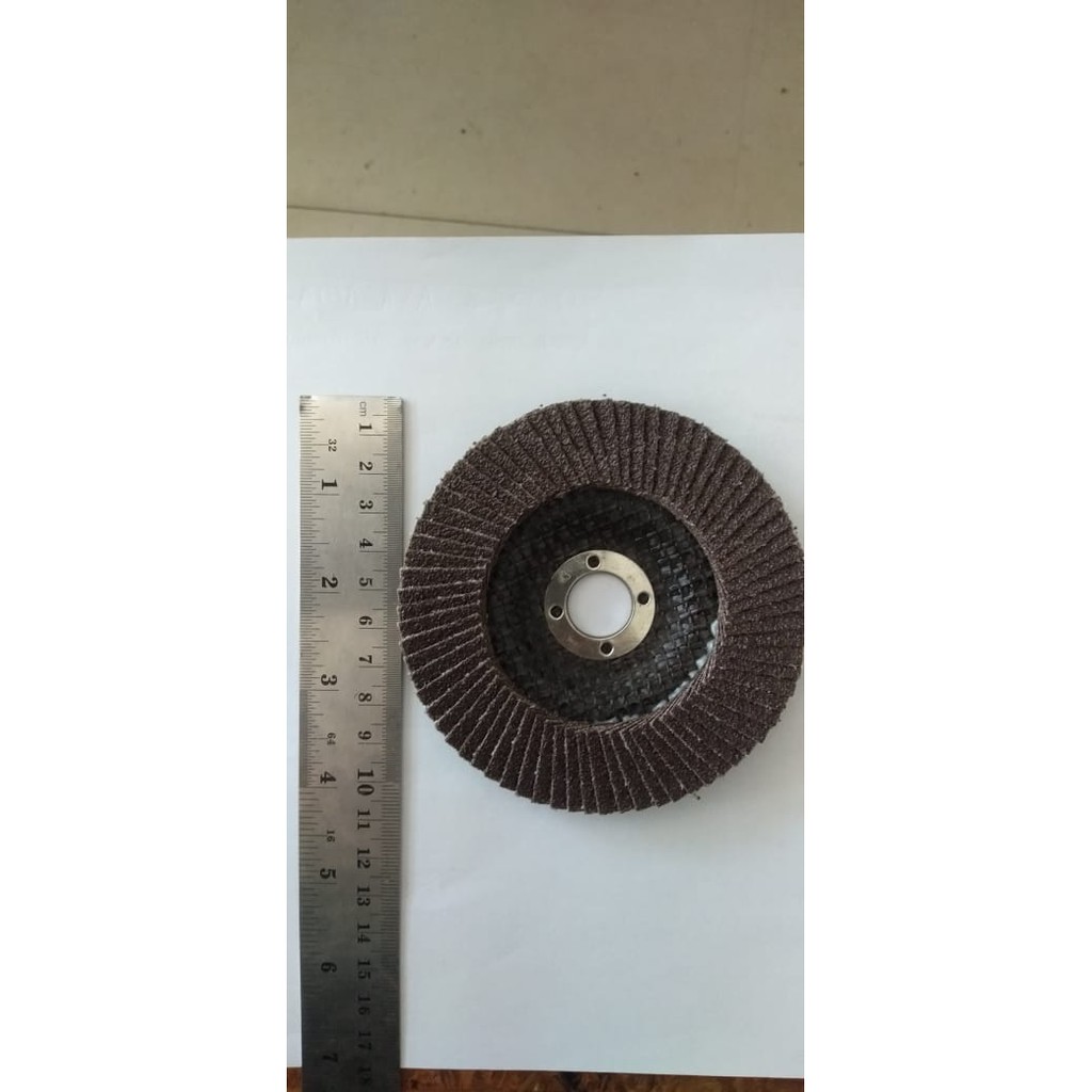 mata gerinda amplas halus 4" x 5/8"