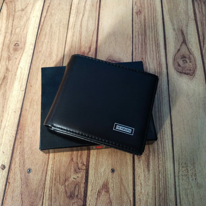 Dompet lipat 2 Kulit Logo/Dompet Pria impor Kulit Embos