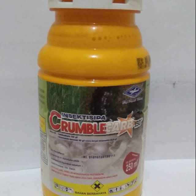 Insektisida Crumble Carb pembasmi ulat gratak tanaman bawang merah kobis jagung