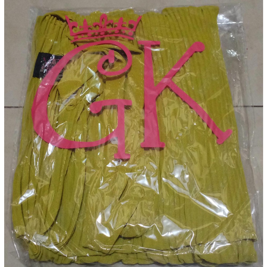 Jilbab Instan Bergo Plisket By GK-LEMON