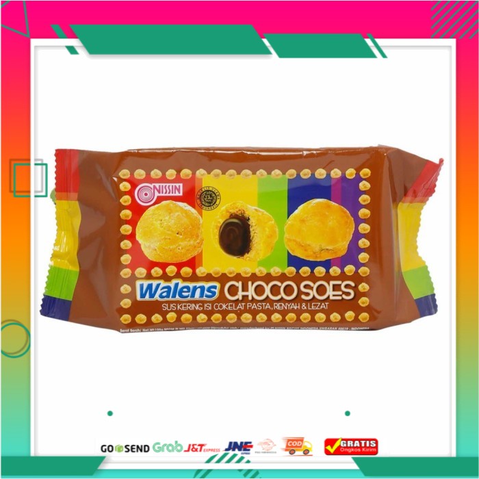 

Nissin Walens Chocolate Soes 100 g