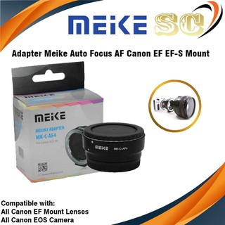 Adaptor Meike Mirorrles For EOS M Auto Focus Adapter Meike For M3 M10 M5 M6 M50 M100