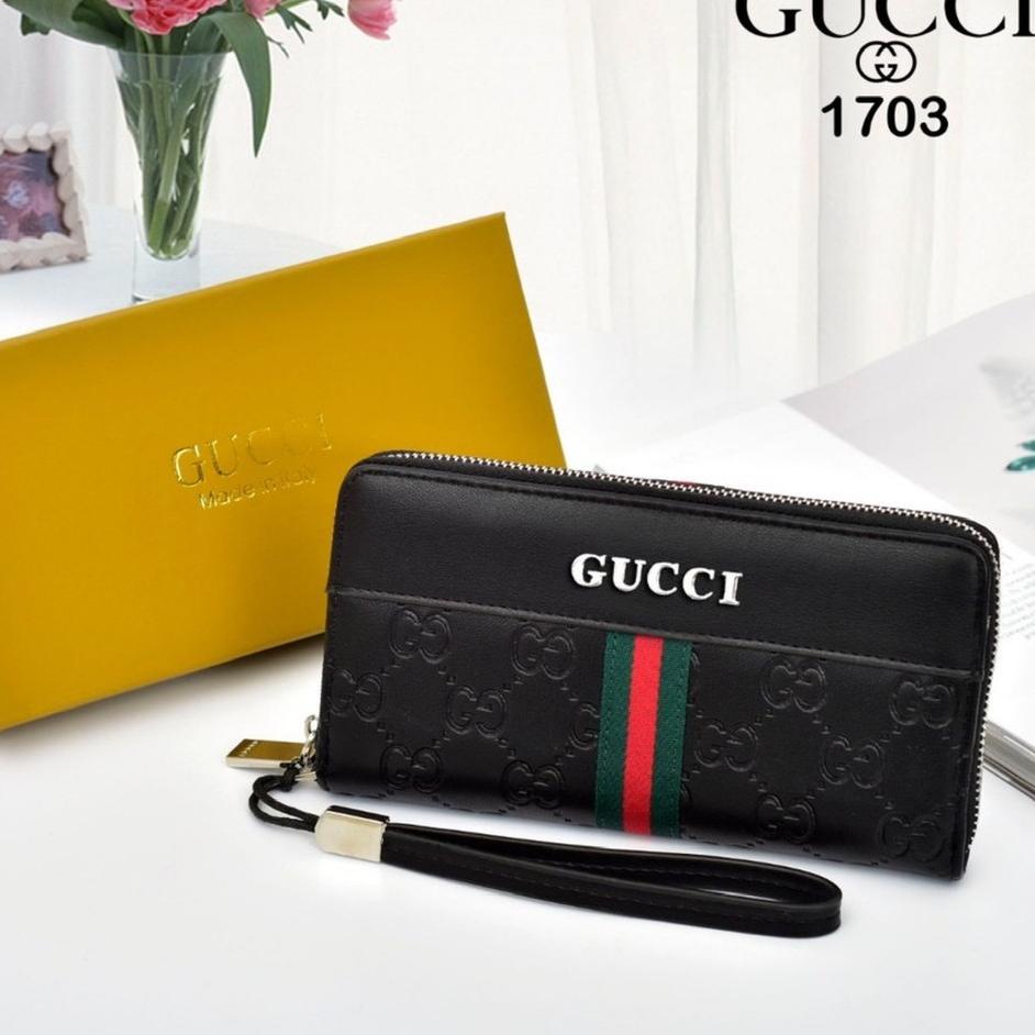 Harga TERMURAAH.. Dompet res 1 60017 super premium impor Gucci L2