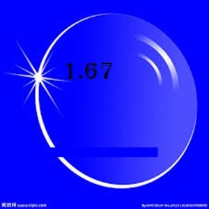 lensa index minus / lensa tipis / lensa minus HI-INDEX 1.67
